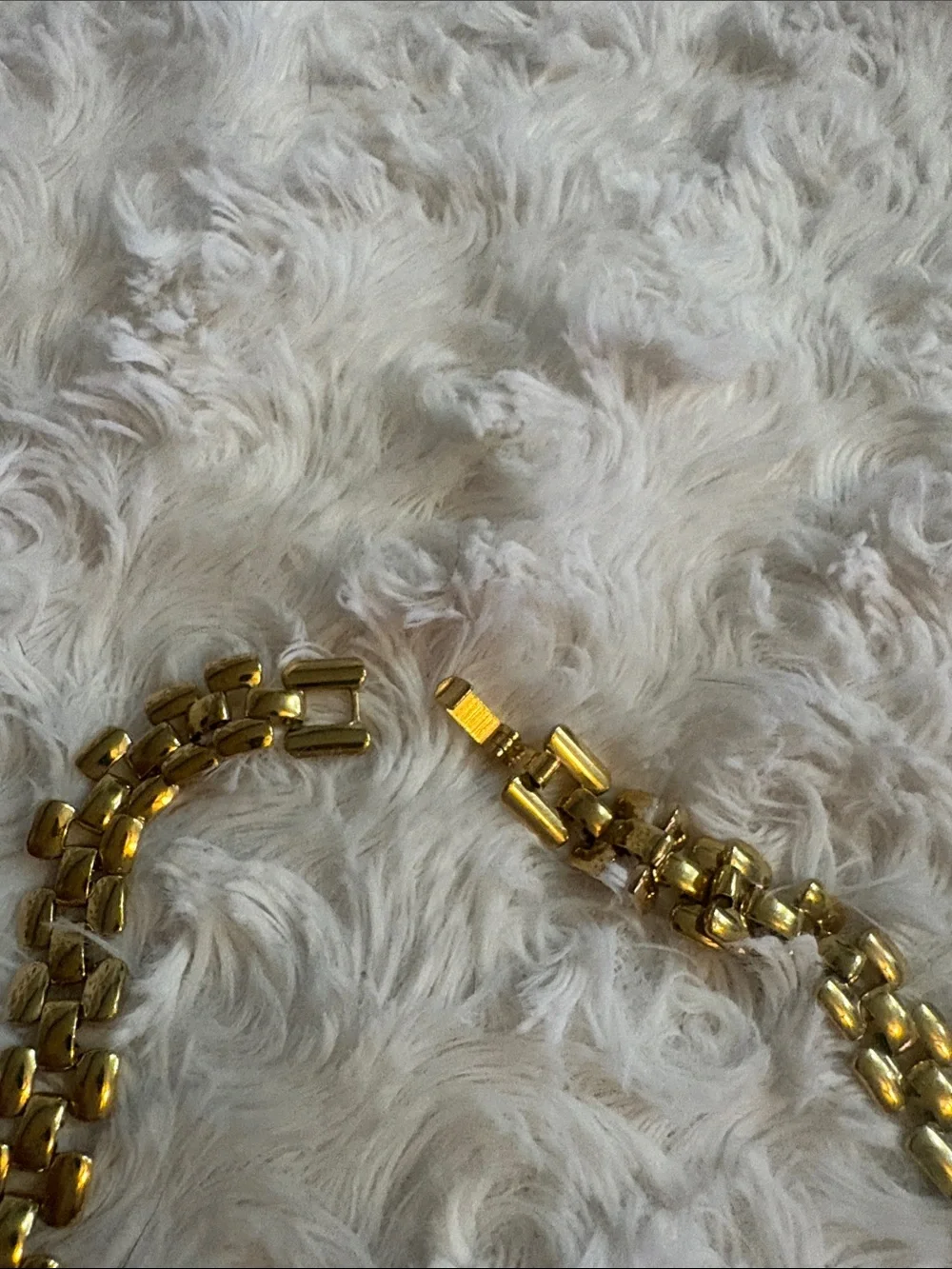 Gold-Tone Chain Necklace and Bracelet Set - Women Jewelry